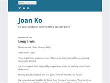 Tablet Screenshot of joanko.net